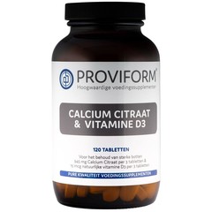 Proviform Calcium citraat & D3 (120 tab)