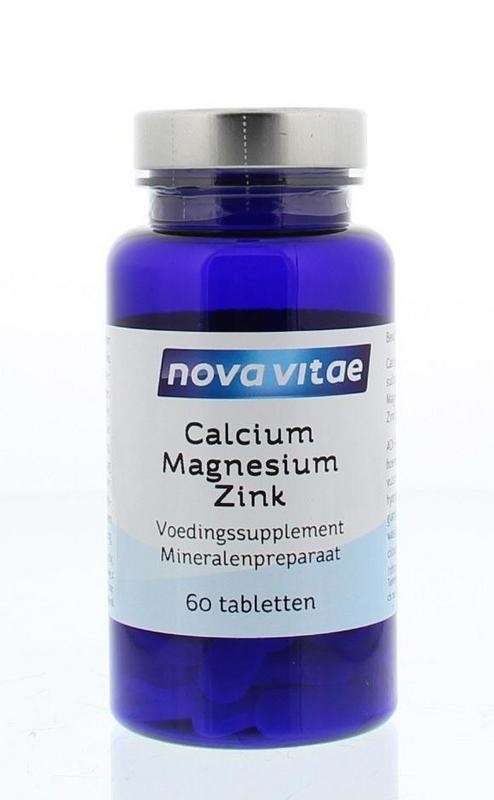 Nova Vitae Nova Vitae Calcium magnesium zink (60 tab)