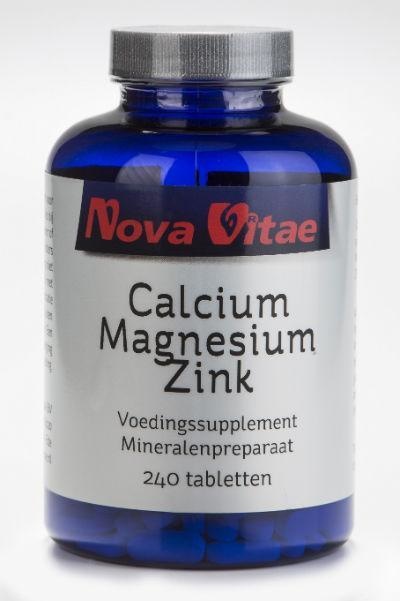 Nova Vitae Nova Vitae Calcium magnesium zink (240 tab)