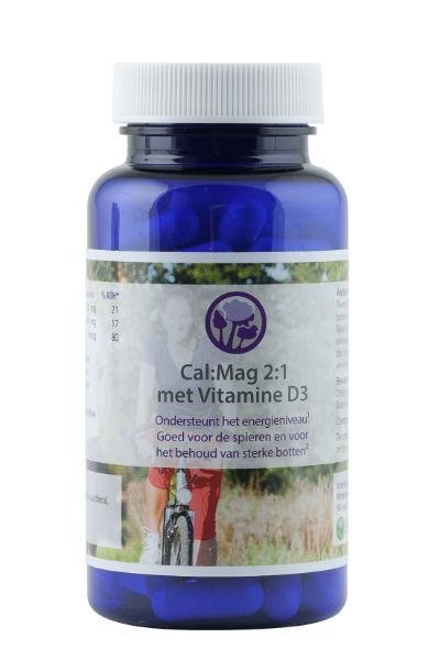 Nagel Nagel Cal:Mag Calcium Magnesium 2:1met vitamine D3 (90 vega caps)