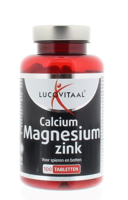 Lucovitaal Lucovitaal Calcium magnesium zink (100 tab)