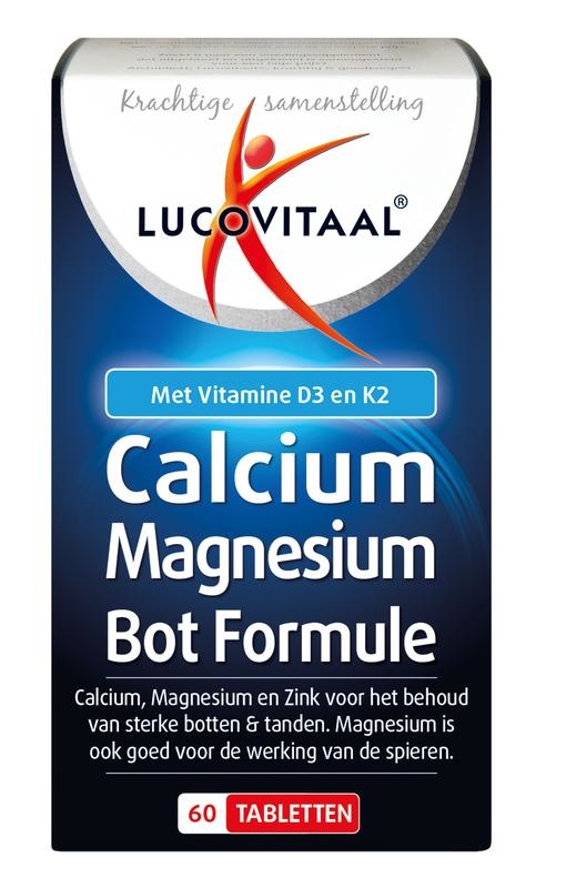 Lucovitaal Lucovitaal Calcium magnesium botformule (60 tab)