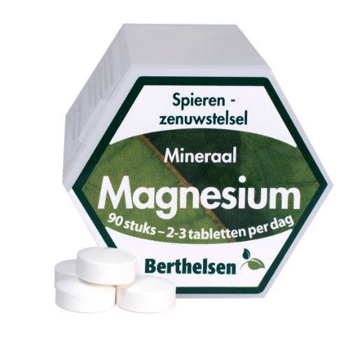 Berthelsen Berthelsen Magnesium carbonaat 300 mg (90 tab)