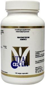 Vital Cell Life Vital Cell Life Magnesium amino 100 mg (100 vega caps)