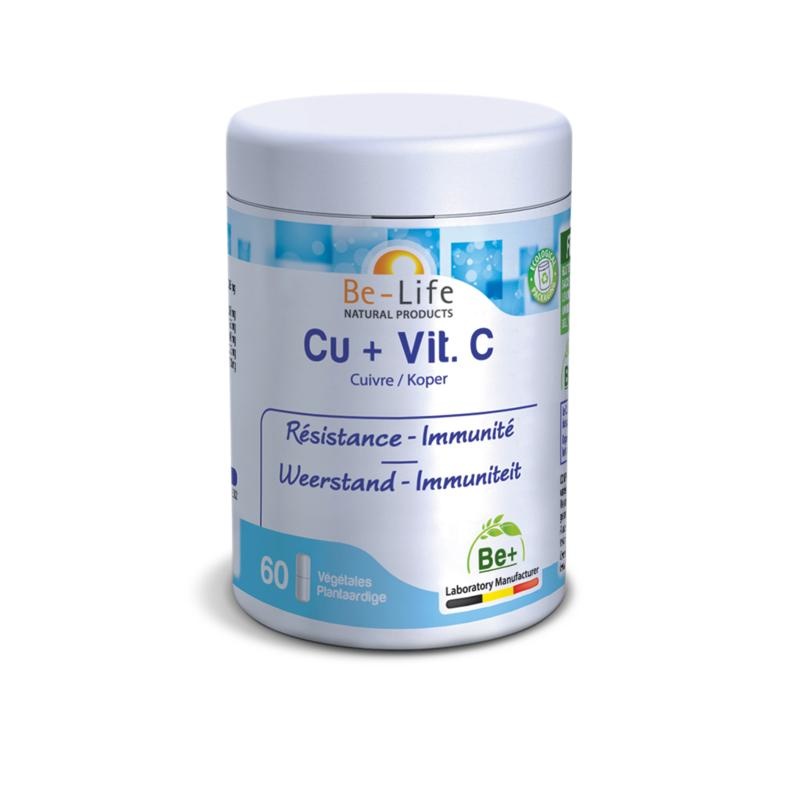 Be-Life Be-Life Cu + Vitamine C (60 Softgels)