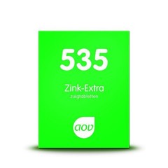 AOV 535 Zink extra (30 Zuigtab)