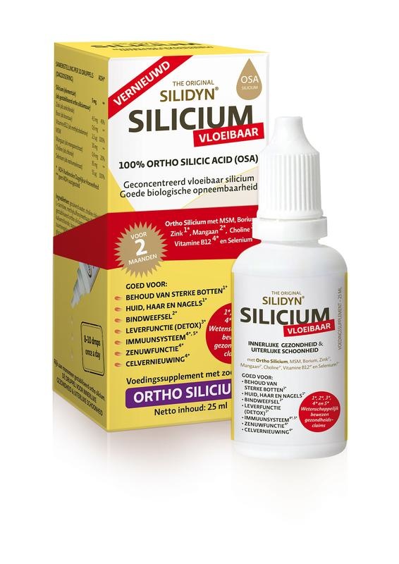 Silidyn Silidyn Ortho silicium druppels (30 ml)