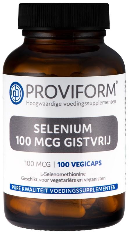 Proviform Proviform Selenium 100 mcg gistvrij (100 vega caps)