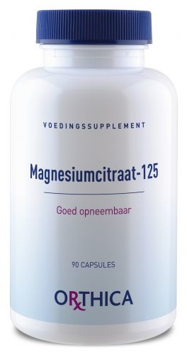 Orthica Orthica Magnesium citraat 125 (90 caps)