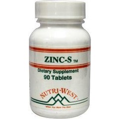 Nutri West Zinc S (90 tab)