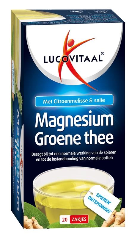 Lucovitaal Lucovitaal Magnesiumthee (20 Zakjes)