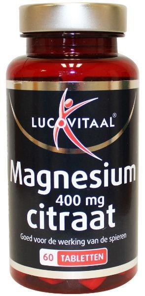 Lucovitaal Lucovitaal Magnesium citraat 400mg (60 tab)