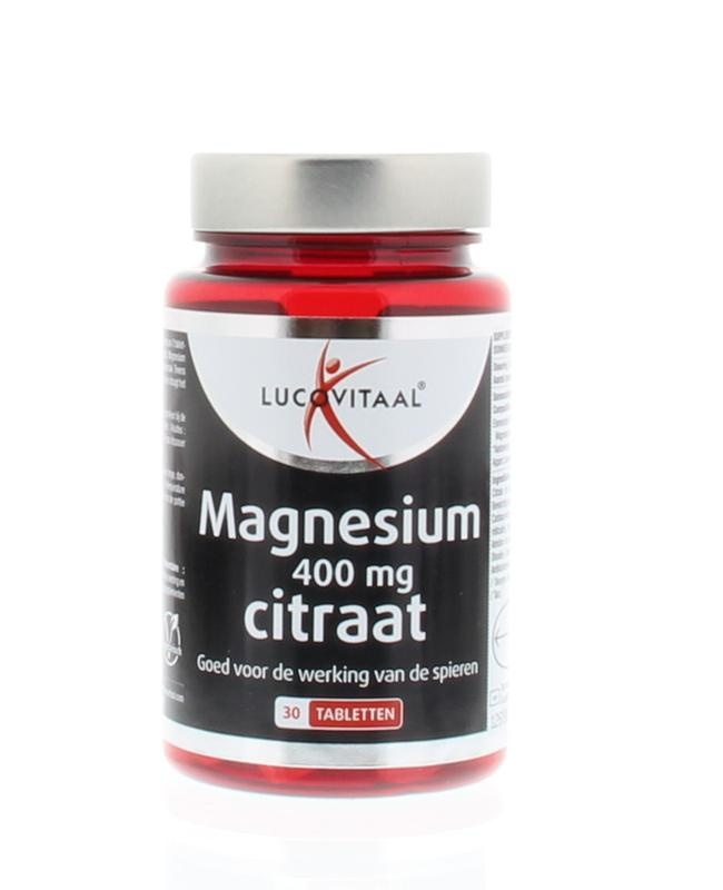 Lucovitaal Lucovitaal Magnesium citraat 400mg (30 tab)