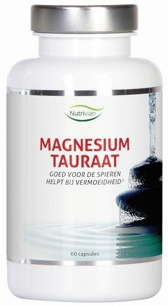 Nutrivian Nutrivian Magnesium tauraat B6 (60 caps)