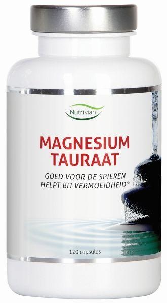 Nutrivian Nutrivian Magnesium tauraat B6 (120 caps)