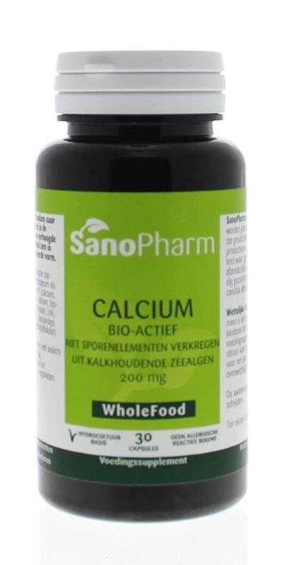 Sanopharm Sanopharm Calcium 200 mg wholefood (30 caps)