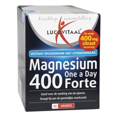 Lucovitaal Magnesium 400 forte (20 Sachets)