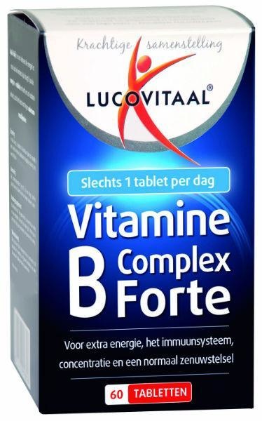 Lucovitaal Lucovitaal Vitamine B complex forte (60 tab)