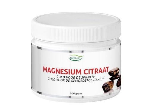 Nutrivian Nutrivian Magnesium citraat 200 mg poeder (200 gr)