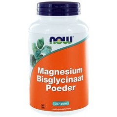 NOW Magnesium bisglycinaat poeder (227 gr)