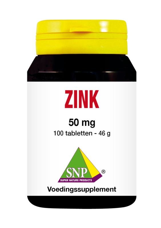 SNP SNP Zink 50mg (100 tab)