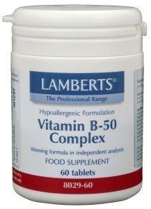 Lamberts Lamberts Vitamine B50 complex (60 tab)