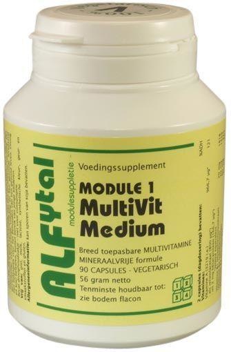 Alfytal MultiVit medium (90 Vegetarische capsules) Alfytal MultiVit medium (90 Vegetarische capsules)