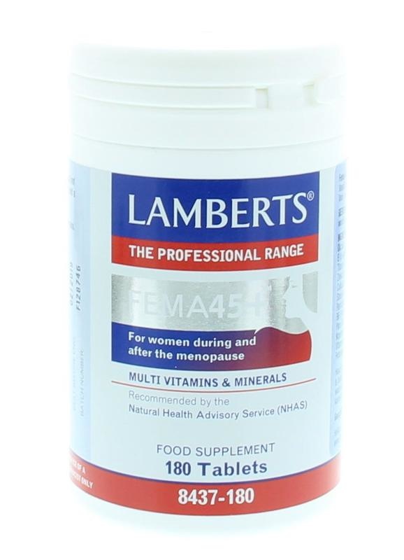 Lamberts Lamberts FEMA 45+ (180 tab)