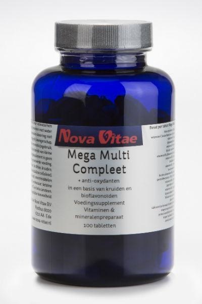 Nova Vitae Mega multi compleet (100 Tabletten) Nova Vitae Mega multi compleet (100 Tabletten)