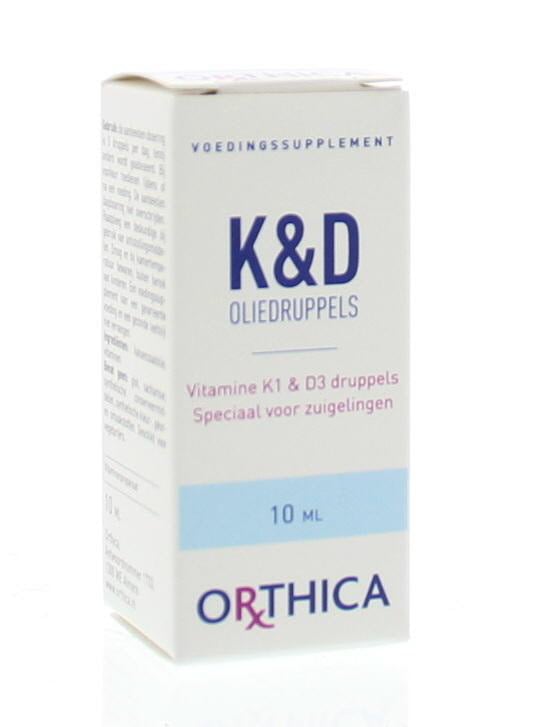 Orthica Orthica Vitamine K & D zuigeling (10 ml)