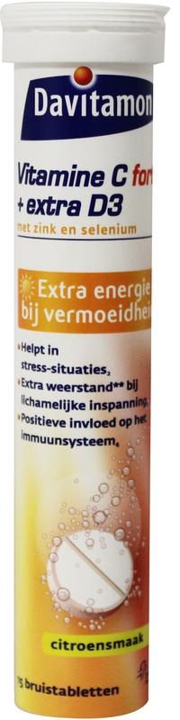 Davitamon Davitamon Vitamine C & D3 bruistab (15 Bruistab)