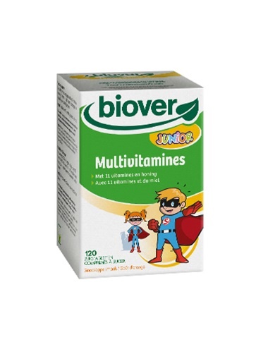 Biover Biover Junior multivitamine (120 tab)