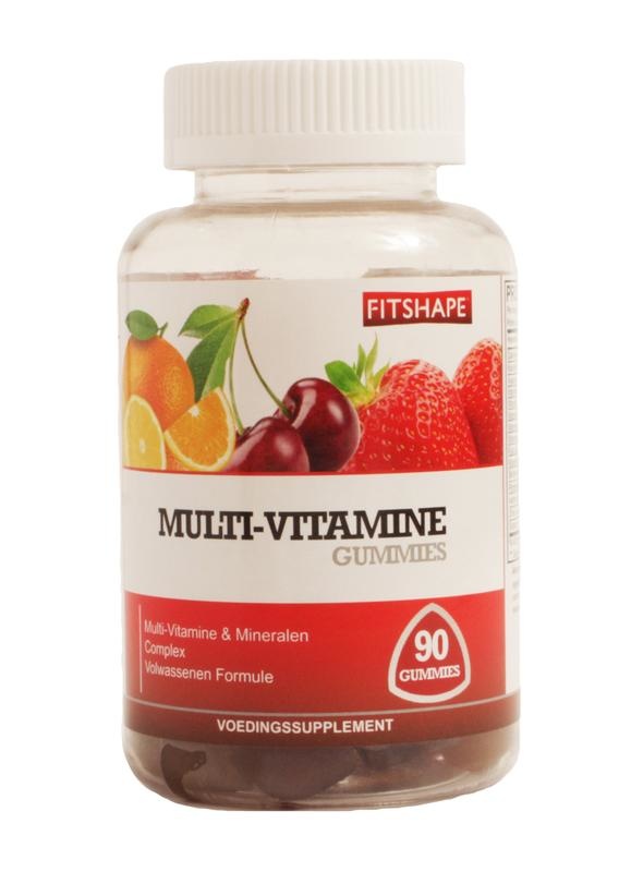 Fitshape Multi vitamine (90 Gummies) Fitshape Multi vitamine (90 Gummies)