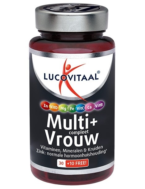 Lucovitaal Lucovitaal Multi+ compleet vrouw (40 tab)