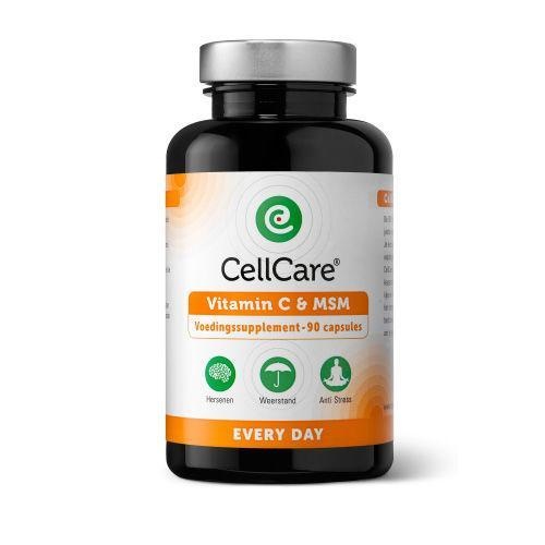 Cellcare Vitamine C & MSM (90 Vegetarische capsules) Cellcare Vitamine C & MSM (90 Vegetarische capsules)