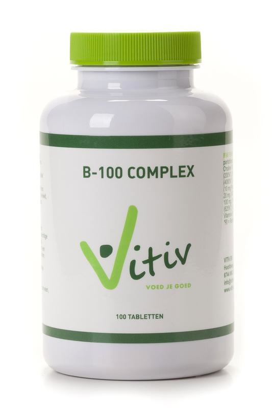 Vitiv Vitamine B-100 complex (100 tabletten)