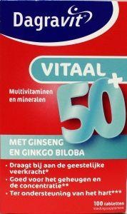 Dagravit Totaal 30 Vitaal 50+ (100 Tabletten) Dagravit Totaal 30 Vitaal 50+ (100 Tabletten)