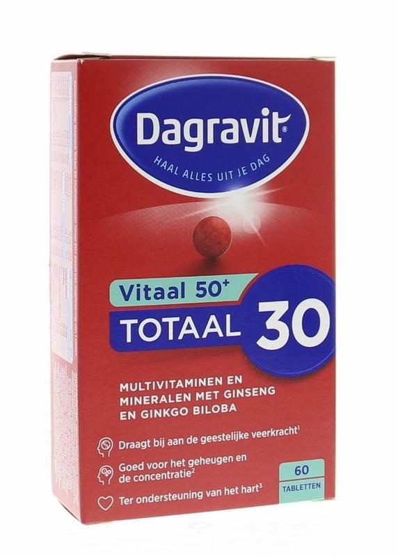 Dagravit Vitaal 50+ blister (60 Tabletten) Dagravit Vitaal 50+ blister (60 Tabletten)