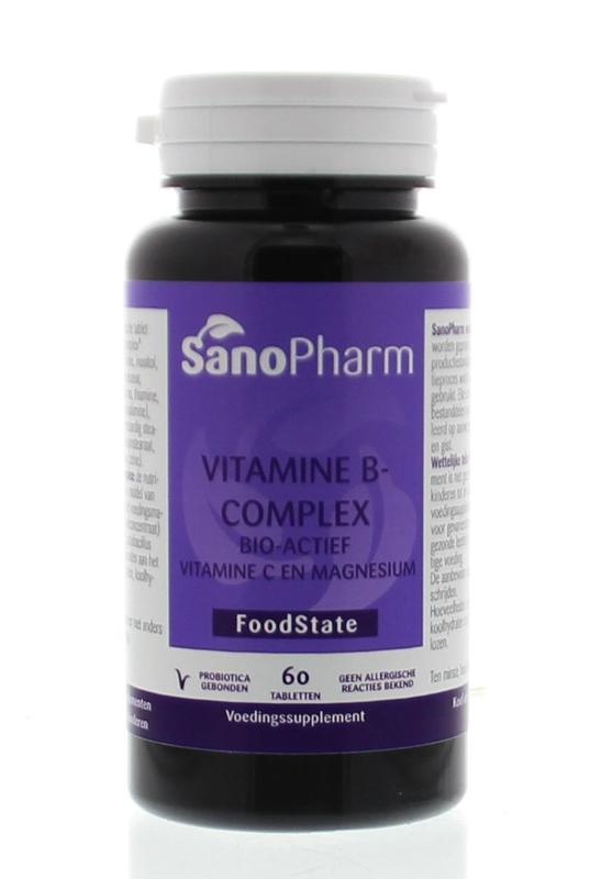 Sanopharm Sanopharm Vitamine B complex & C & magnesium (60 tab)