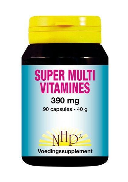 NHP Super multi vitamines 390 mg (90 Capsules) NHP Super multi vitamines 390 mg (90 Capsules)
