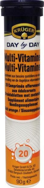 Kruger Multi Vitamine bruistabletten (20 Tabletten) Kruger Multi Vitamine bruistabletten (20 Tabletten)