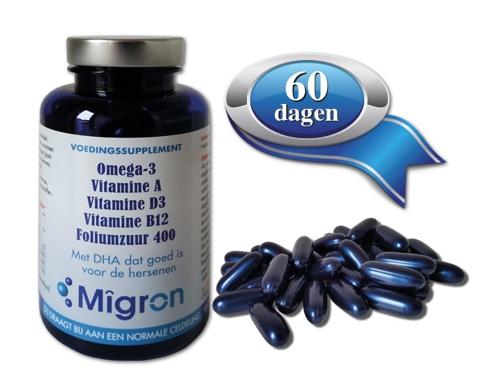 Migron Vitamine complex (60 Softgels) Migron Vitamine complex (60 Softgels)