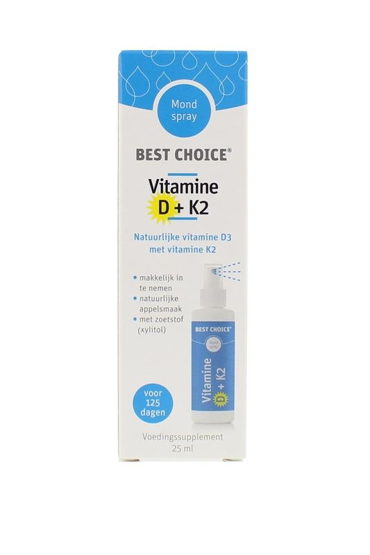 Best Choice TS Choice Vitaminespray vitamine D3 + K2 (25 ml)
