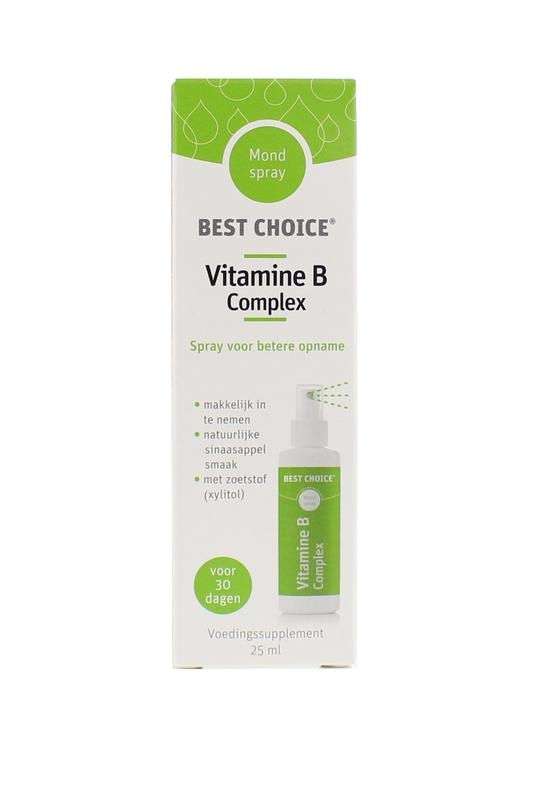Best Choice TS Choice Vitaminespray vitamine B complex (25 ml)