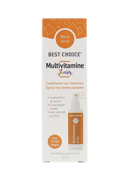 TS Choice Vitaminespray multivit junior (25 Milliliter)