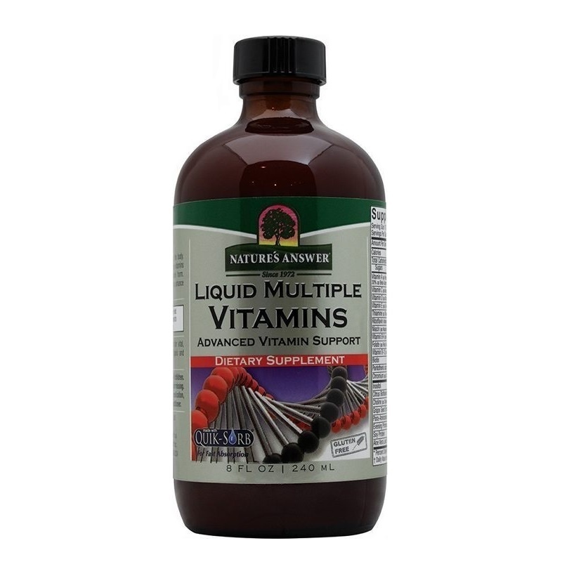 Natures Answer Vloeibaar multivitamine - Liquid multiple vitamins (240 ml) Natures Answer Vloeibaar multivitamine - Liquid multiple vitamins (240 ml)