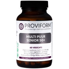 Proviform Multi puur senior 50+ (60 vega caps)