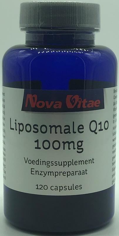 Nova Vitae Mega Q10 100 mg liposomaal (120 Capsules) Nova Vitae Mega Q10 100 mg liposomaal (120 Capsules)