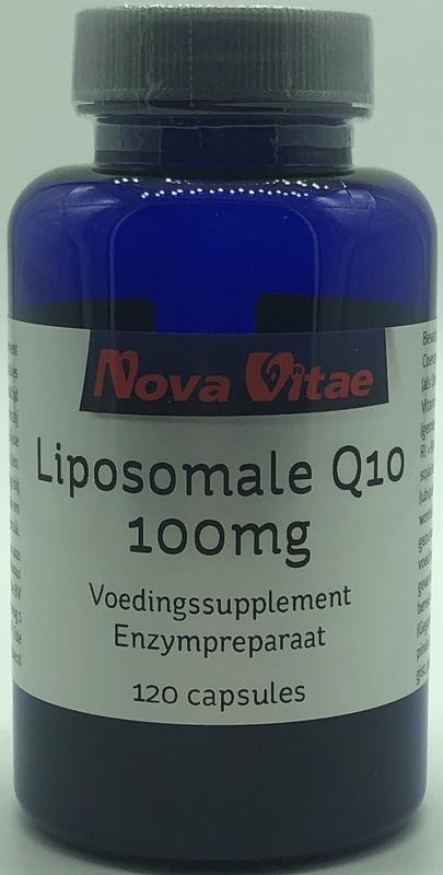 Nova Vitae Nova Vitae Mega Q10 100 mg liposomaal (120 caps)