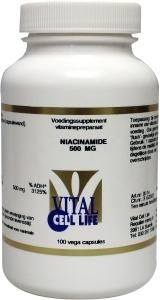 Vital Cell Life Vital Cell Life Niacinamide vitamine B3 (100 vega caps)